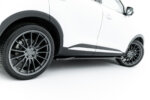 Maxton side skirt diffusers for MG HS Mk1 Facelift
