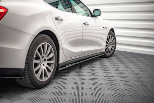 Maxton side skirt diffusers for Maserati Ghibli Mk3