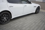 Maxton side skirt diffusers for Maserati Quattroporte Mk5 Facelift