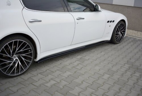 Maxton side skirt diffusers for Maserati Quattroporte Mk5 Facelift