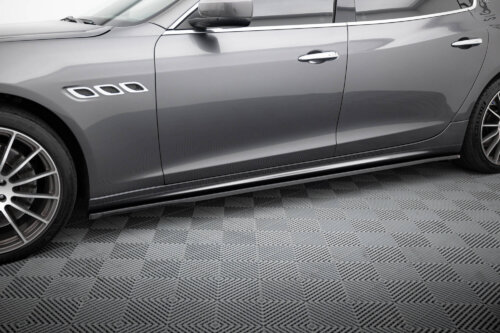 Maxton side skirt diffusers for Maserati Quattroporte Mk6