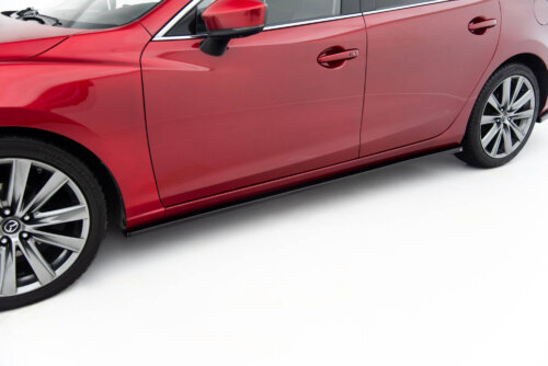 Maxton side skirt diffusers for Mazda 6 Sedan Mk3 Facelift