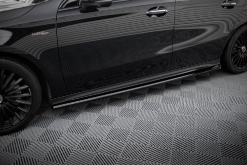 Maxton side skirt diffusers for Mercedes-AMG A35 / A AMG-Line W177 Facelift