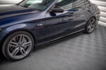 Maxton side skirt diffusers for Mercedes-AMG C 43 / AMG-Line W205