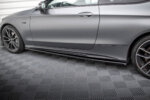 Maxton side skirt diffusers for Mercedes-AMG C43 Coupe / Cabrio C205 Facelift / A205 Facelift