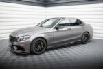 Maxton side skirt diffusers for Mercedes-AMG C63 Sedan / Estate W205 Facelift