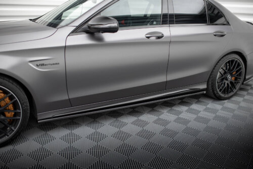 Maxton side skirt diffusers for Mercedes-AMG C63 Sedan / Estate W205 Facelift