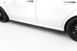 Maxton side skirt diffusers for Mercedes-AMG CLA 35 / 45 Coupe / Shooting Brake C118 Facelift / X118 Facelift