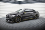 Maxton side skirt diffusers for Mercedes-AMG CLA 45 C117 Facelift
