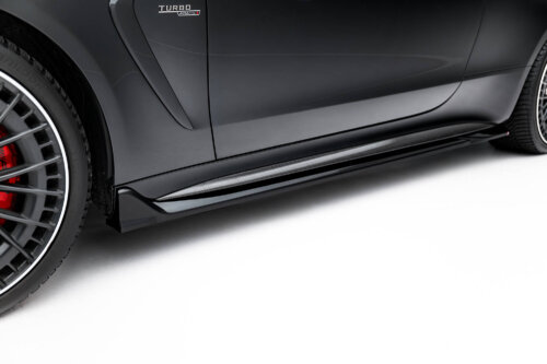 Maxton side skirt diffusers for Mercedes-AMG CLE 53 C236
