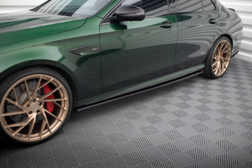 Maxton side skirt diffusers for Mercedes-AMG E63 W213 Facelift