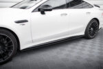 Maxton side skirt diffusers for Mercedes-AMG GT 43 4 Door Coupe V8 Styling Package X290