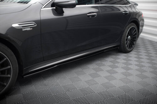 Maxton side skirt diffusers for Mercedes-AMG GT 53 4-Door Coupe X290