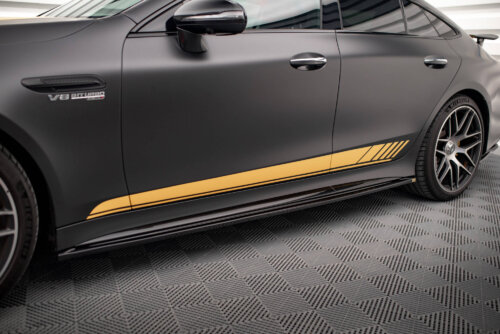Maxton side skirt diffusers for Mercedes-AMG GT 63S 4-Door Coupe X290