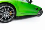Maxton side skirt diffusers for Mercedes-AMG GT R C190 Facelift