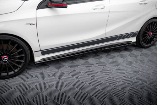 Maxton side skirt diffusers for Mercedes-Benz A45 AMG W176