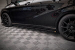 Maxton side skirt diffusers for Mercedes-Benz B W246 Facelift