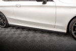 Maxton side skirt diffusers for Mercedes-Benz C Coupe AMG-Line C205 Facelift