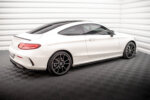 Maxton side skirt diffusers for Mercedes-Benz C Coupe AMG-Line C205 Facelift