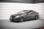Maxton side skirt diffusers for Mercedes-Benz C Coupe / Sedan / Estate AMG-Line C204 / W204 Facelift / S204 Facelift