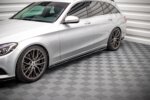 Maxton side skirt diffusers for Mercedes-Benz C W205