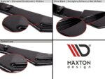 Maxton side skirt diffusers for Mercedes-Benz C63 AMG Sedan / Estate W204 Facelift / S204 Facelift