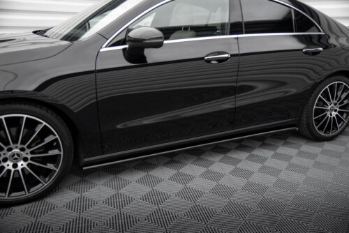 Maxton side skirt diffusers for Mercedes-Benz CLA C118