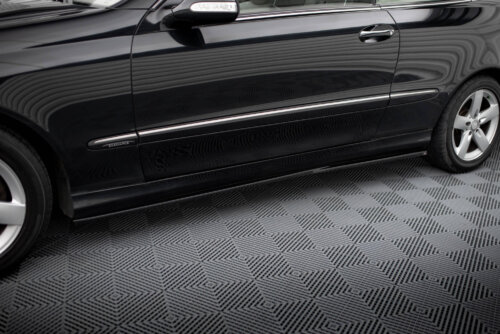 Maxton side skirt diffusers for Mercedes-Benz CLK W209