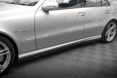 Maxton side skirt diffusers for Mercedes-Benz E 55 AMG W211
