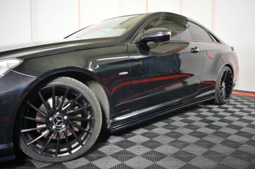 Maxton side skirt diffusers for Mercedes-Benz E-Class Coupe AMG-Line C207