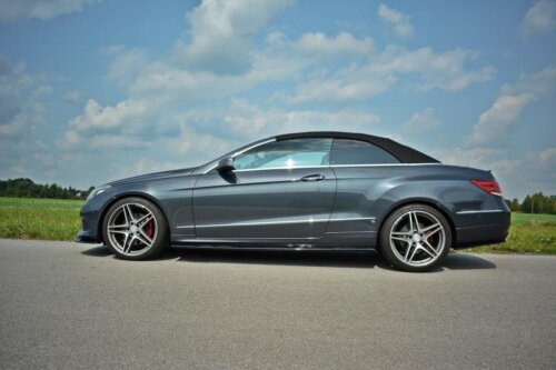 Maxton side skirt diffusers for Mercedes -Benz E Coupe / Cabrio C207 Facelift / A207 Facelit