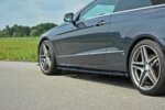 Maxton side skirt diffusers for Mercedes -Benz E Coupe / Cabrio C207 Facelift / A207 Facelit
