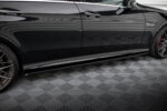 Maxton side skirt diffusers for Mercedes-Benz E63 AMG / AMG-Line Sedan W212 Facelift