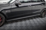 Maxton side skirt diffusers for Mercedes-Benz E63 AMG / AMG-Line Sedan W212 Facelift