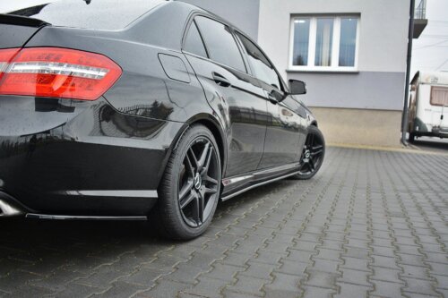Maxton side skirt diffusers for Mercedes-Benz E63 AMG W212