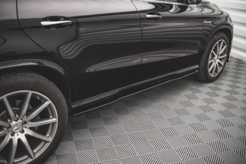 Maxton side skirt diffusers for Mercedes-Benz GLE Coupe 63AMG C292
