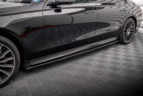 Maxton side skirt diffusers for Mercedes-Benz S Long AMG-Line V223
