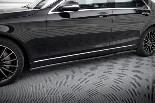 Maxton side skirt diffusers for Mercedes-Benz S W222