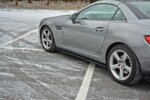 Maxton side skirt diffusers for Mercedes-Benz SLK R172
