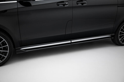Maxton side skirt diffusers for Mercedes-Benz V-Class Long AMG-Line W447 Facelift 2