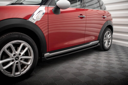 Maxton side skirt diffusers for Mini Cooper Countryman R60 Facelift