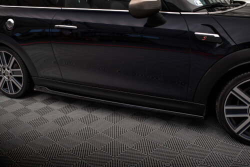 Maxton side skirt diffusers for Mini Cooper S F56 Facelift