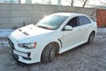 Maxton side skirt diffusers for Mitsubishi Lancer Evo X