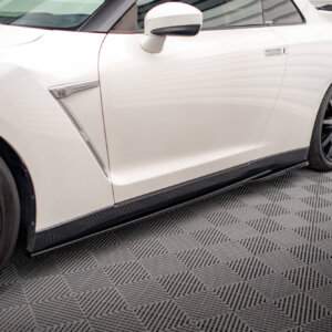 Maxton bočni produžeci za Nissan GTR R35 Facelift