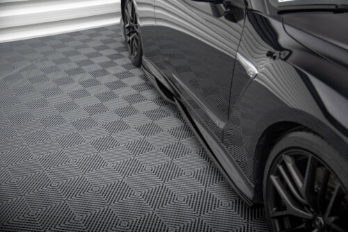 Maxton side skirt diffusers for Nissan GTR R35 Facelift