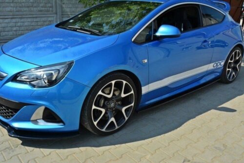 Maxton side skirt diffusers for Opel Astra OPC / VXR J