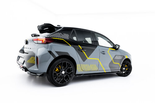 Maxton side skirt diffusers for Opel Corsa F Facelift (Mk6 Facelift)