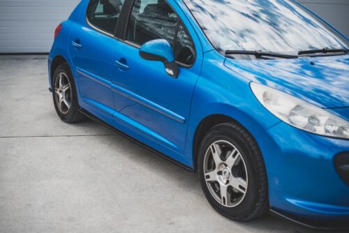 Maxton side skirt diffusers for Peugeot 207 Sport