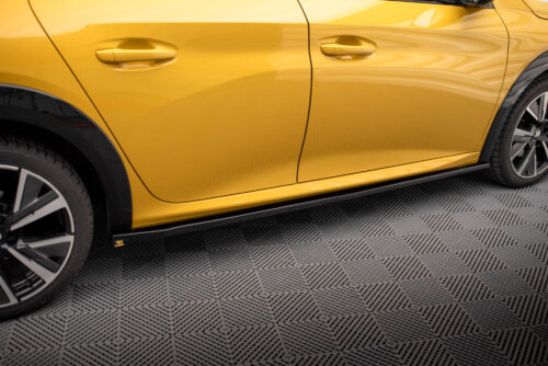 Maxton side skirt diffusers for Peugeot 208 GT Mk2