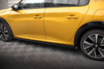 Maxton side skirt diffusers for Peugeot 208 GT Mk2